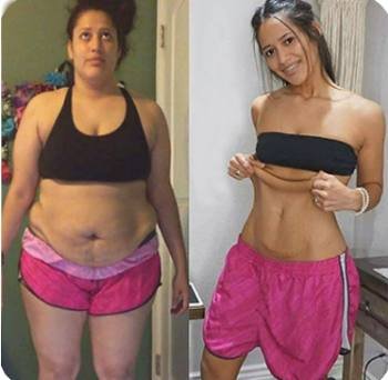 Customer testimonial describing personal experience with a natural weight management supplement