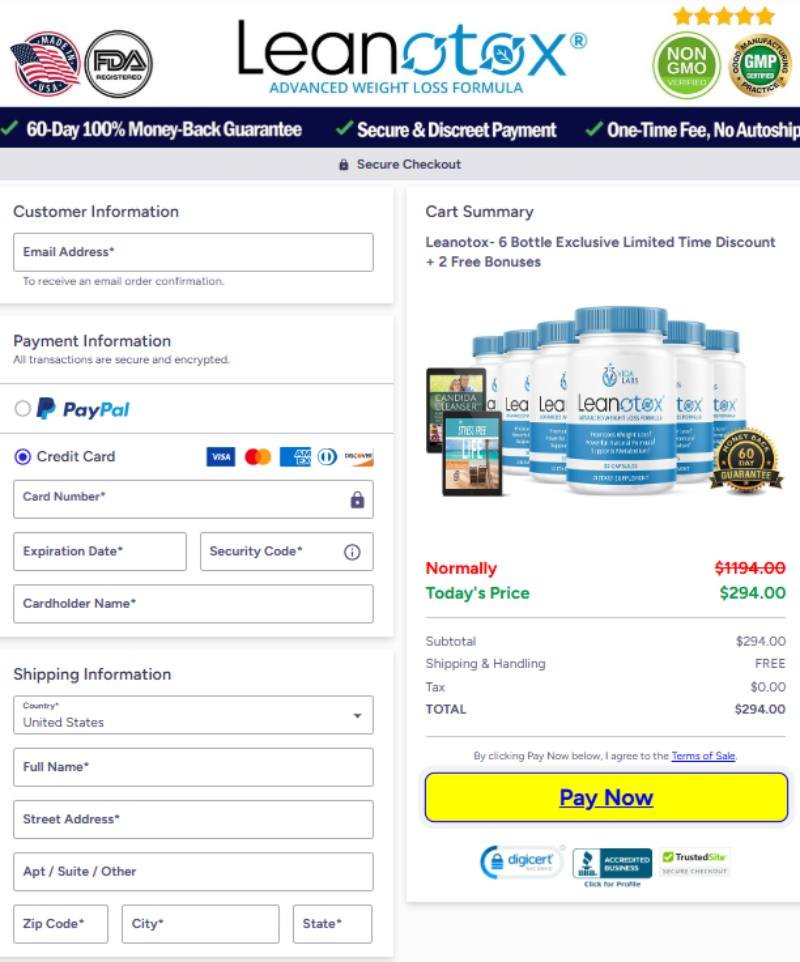 Secure checkout system with encrypted payment processing to protect customer information
